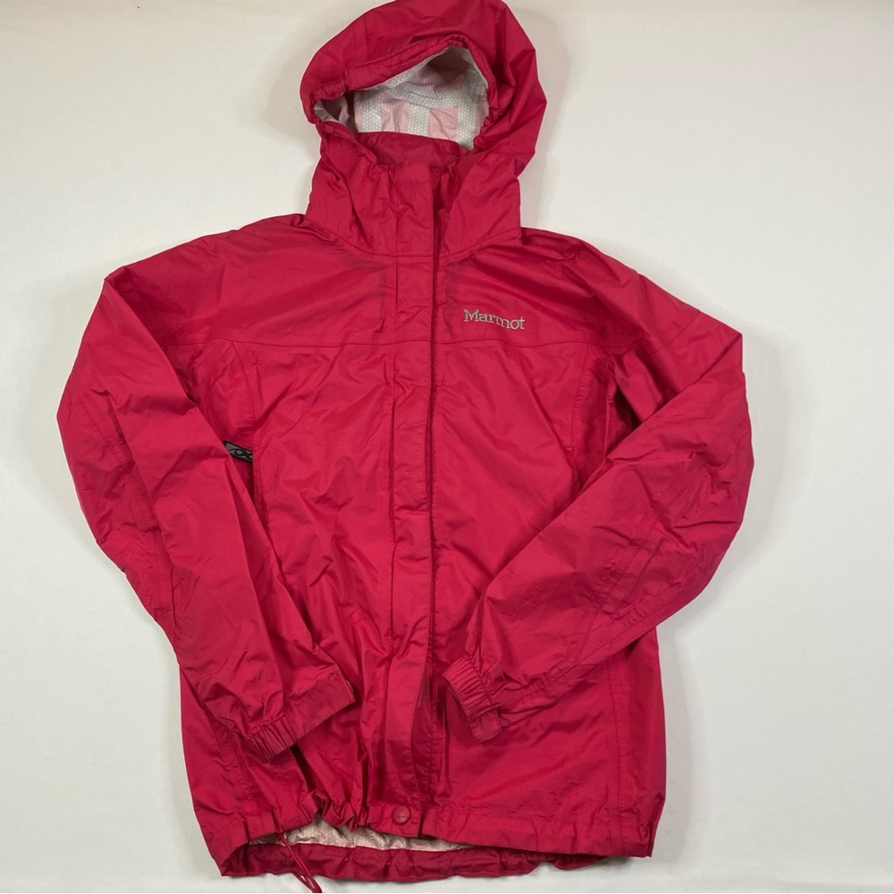 Marmot Full Zip Hooded Windbreaker Jacket Women’s XS w/ Imperfections